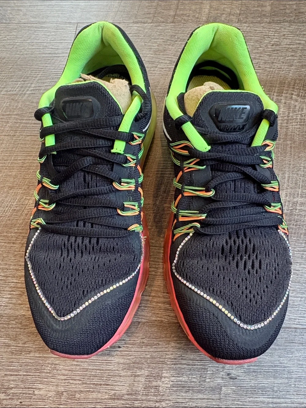 Nike Air Max Running Shoes Women's Size 6.5 Hyper Punch Lime
